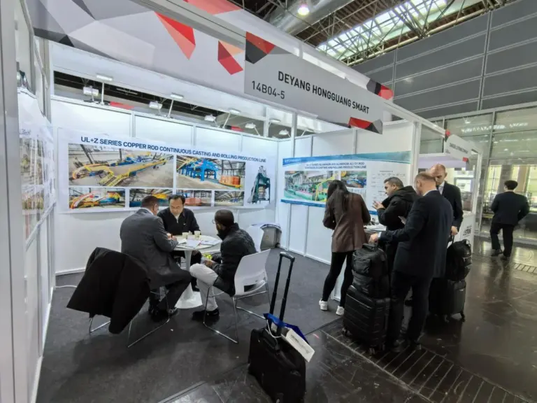 HG Smart Equipment booth at wire and Tube 2026 in Düsseldorf