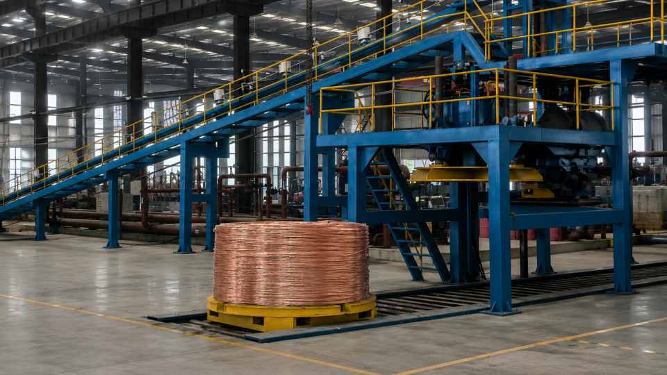 Copper Processing Equipment Display