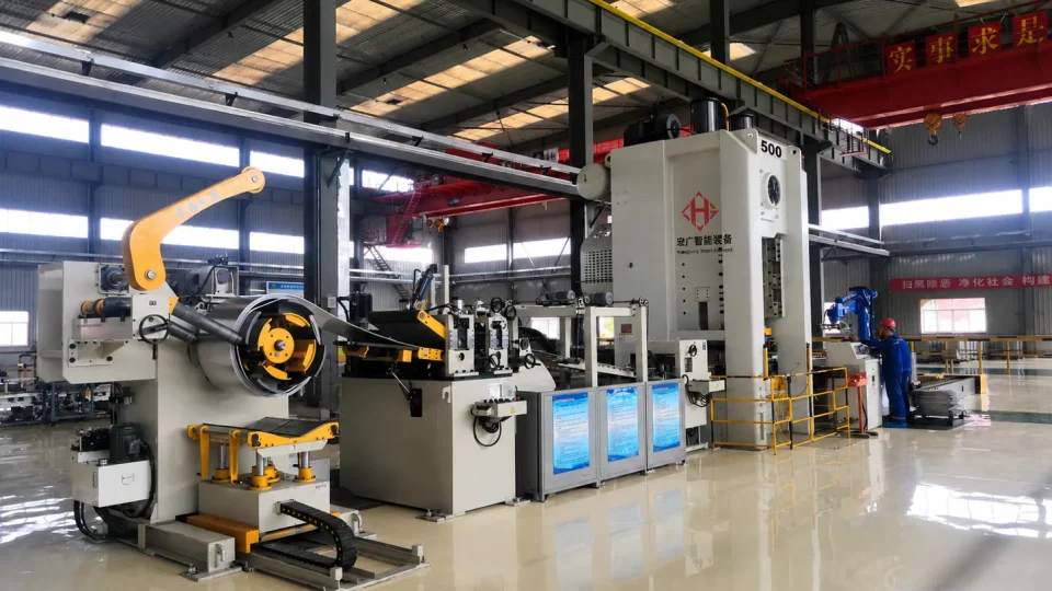 Lead Anode Plate Casting Rolling Punching Line 02